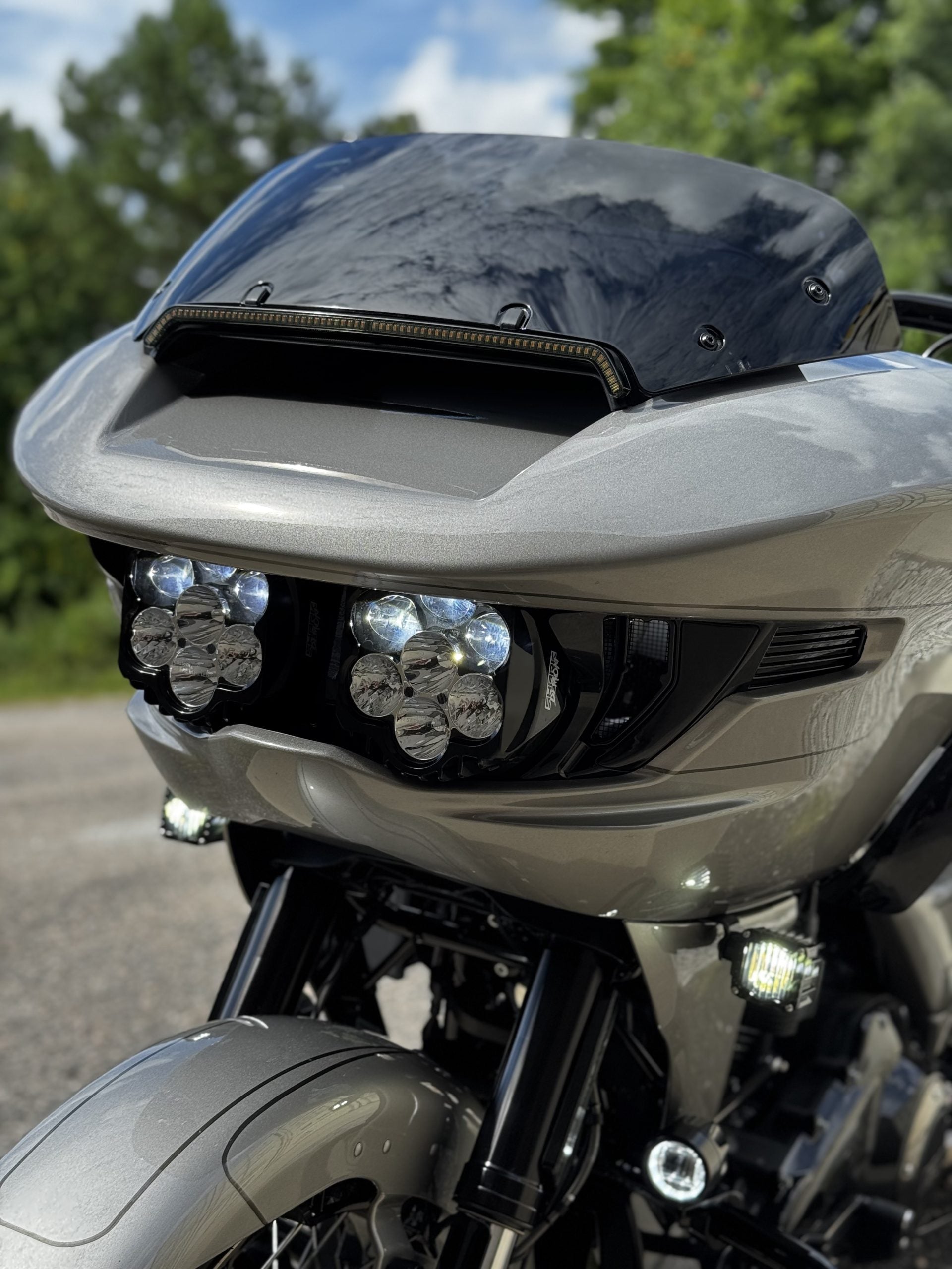 Shark Demon® 2 LED Lighting Kits for Road Glide – Headlight & Fog Lamp Upgrades