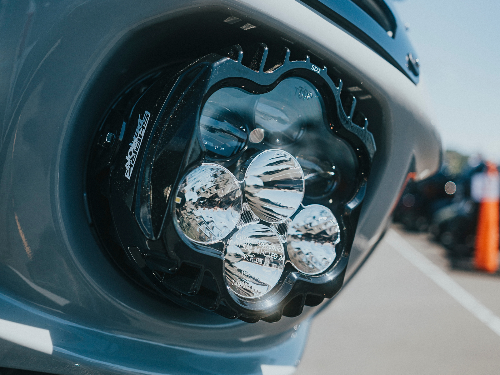 SHARK DEMON™ 2 PERFORMANCE LED HEADLIGHT FOR LOW RIDER ST