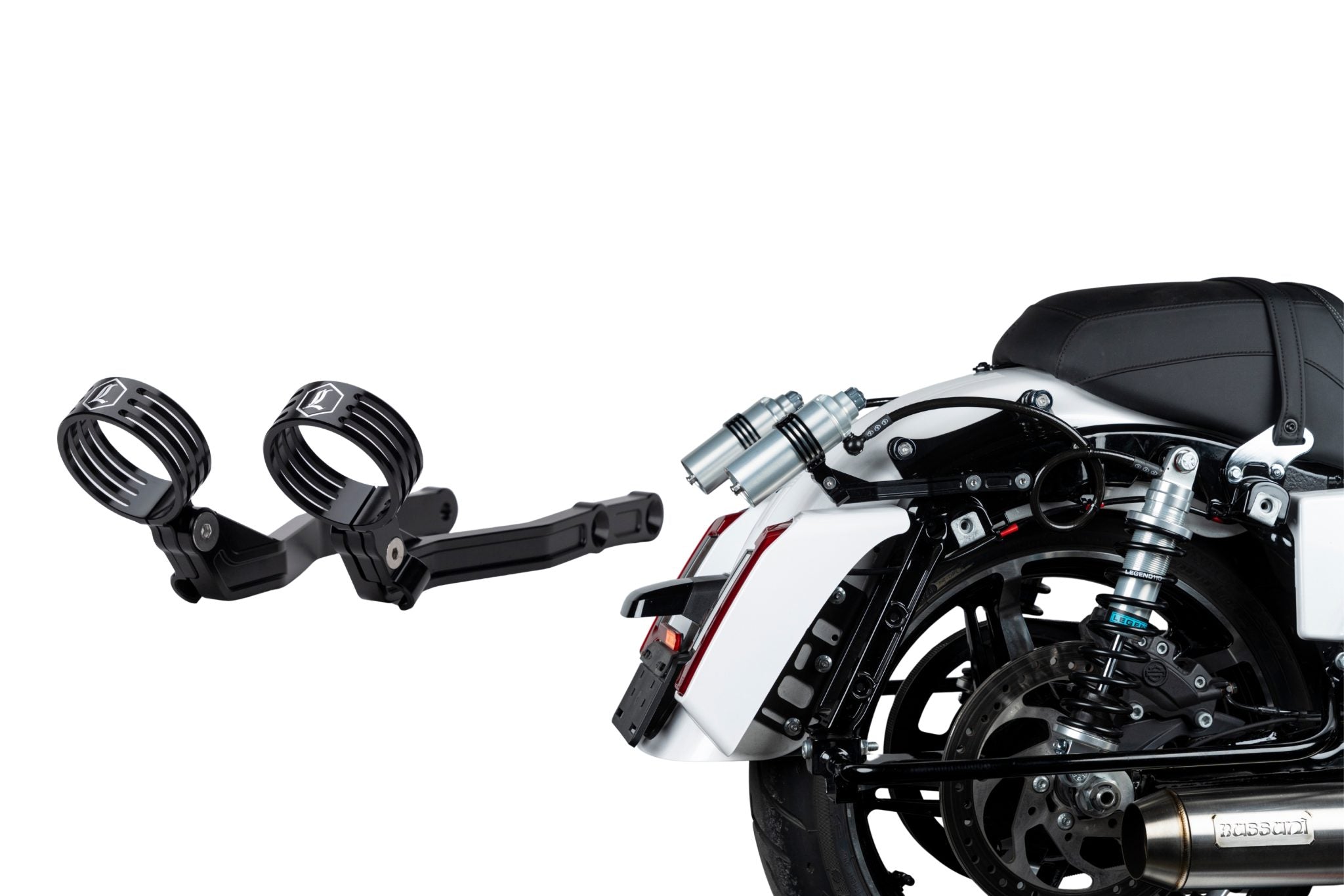 FL REVO-ARC BILLET EXTERNAL MOUNTS (2014-2026 CVO/FL)