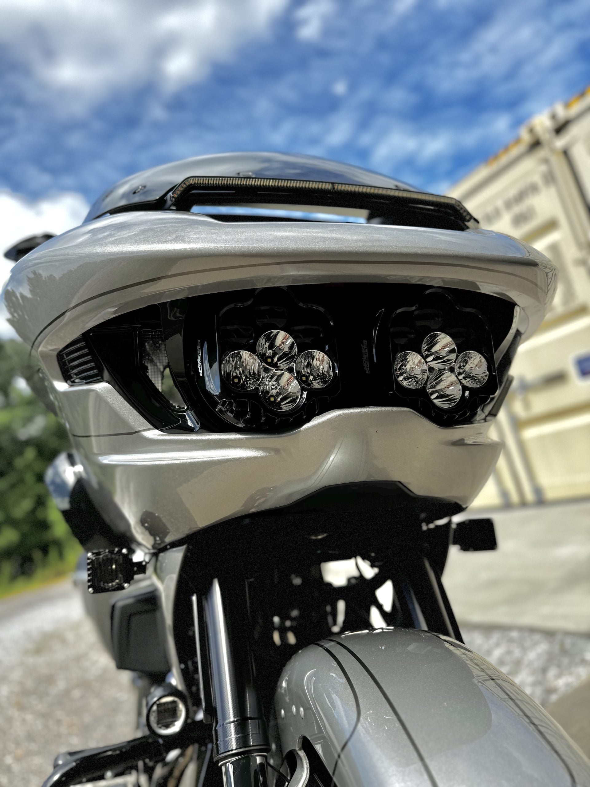 Shark Demon® 2 LED Lighting Kits for Road Glide – Headlight & Fog Lamp Upgrades