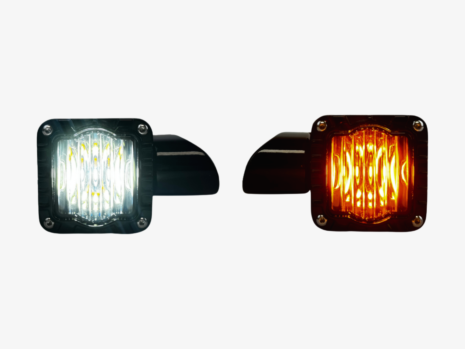 SHARK DEMON™ LED FRONT TURN SIGNALS FOR 2015-2023 ROAD GLIDE
