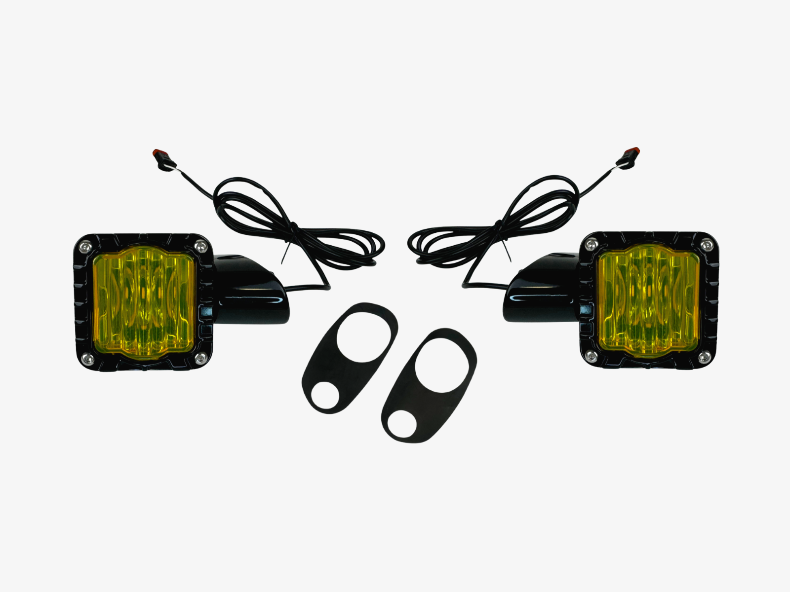 SHARK DEMON™ LED FRONT TURN SIGNALS FOR 2015-2023 ROAD GLIDE