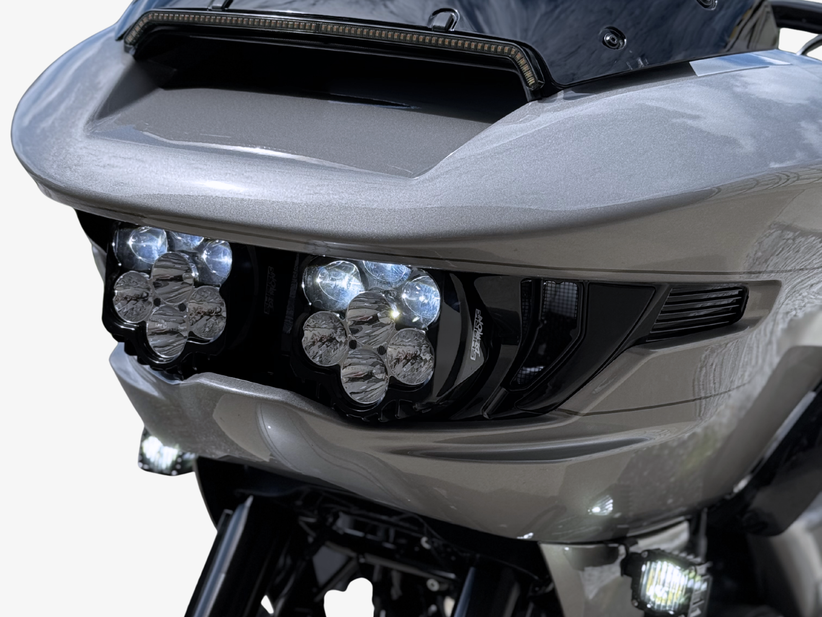 SHARK DEMON® 2 LED LIGHTING KITS FOR ROAD GLIDE - HEADLIGHT & FOG LAMP UPGRADES