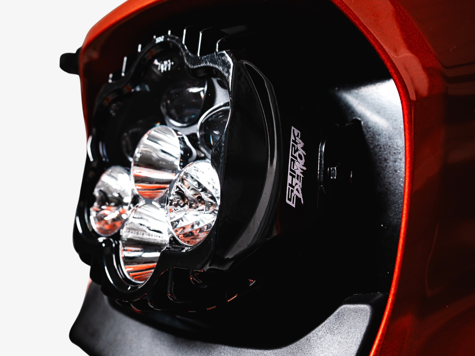 SHARK DEMON™ PERFORMANCE LED HEADLIGHT FOR 23.5-25 STREET GLIDE