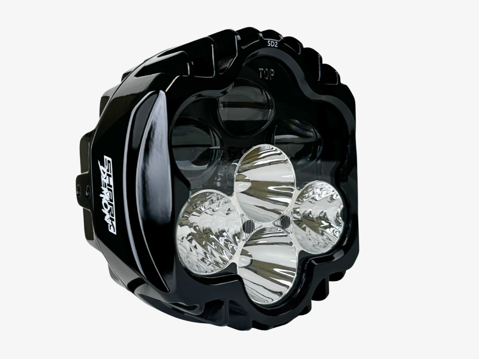 SHARK DEMON™ PERFORMANCE LED HEADLIGHT FOR BATWING & ROAD KING