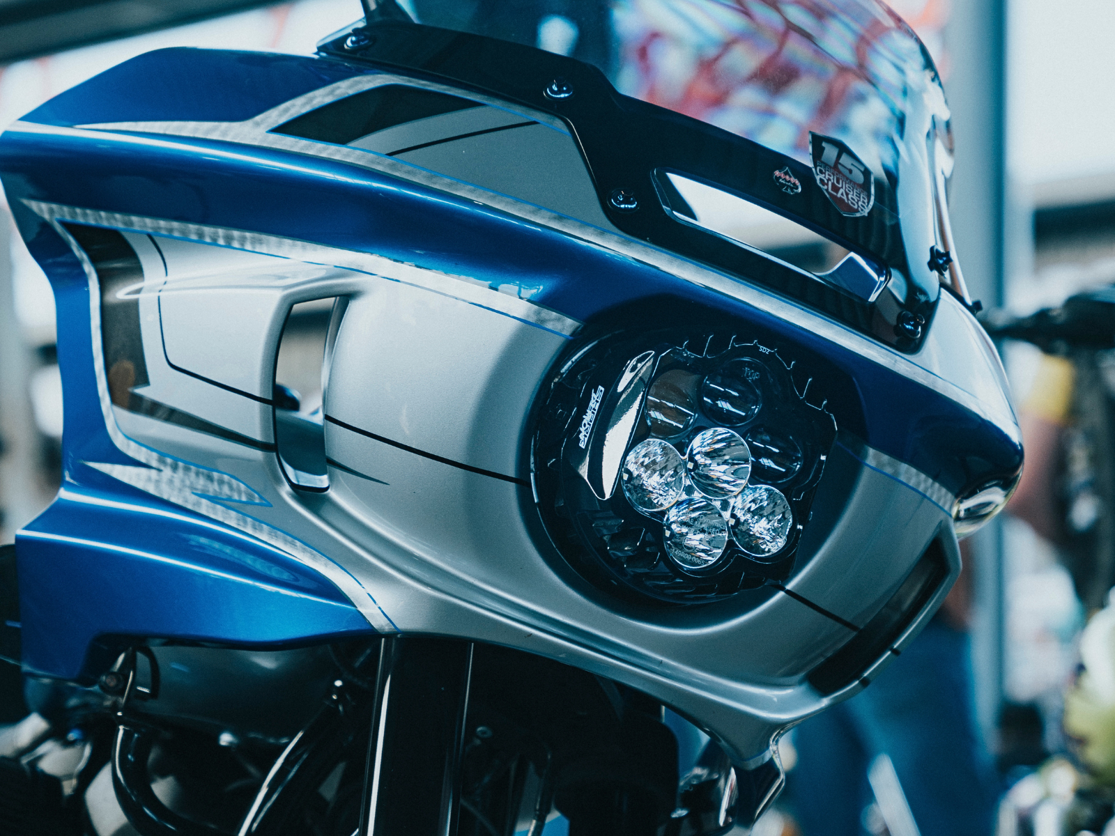 SHARK DEMON™ 2 PERFORMANCE LED HEADLIGHT FOR LOW RIDER ST