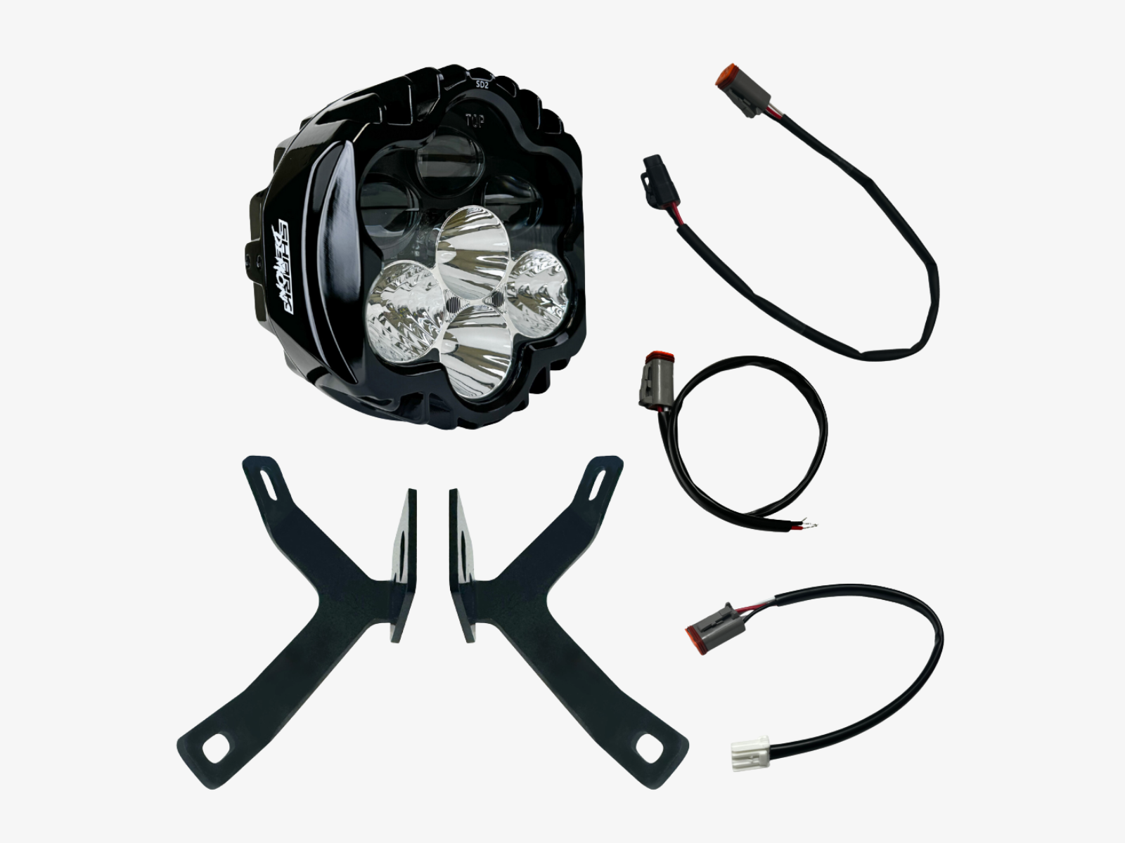 SHARK DEMON® LED HEADLIGHT KIT FOR MEMPHIS SHADES ROAD WARRIOR® FAIRING