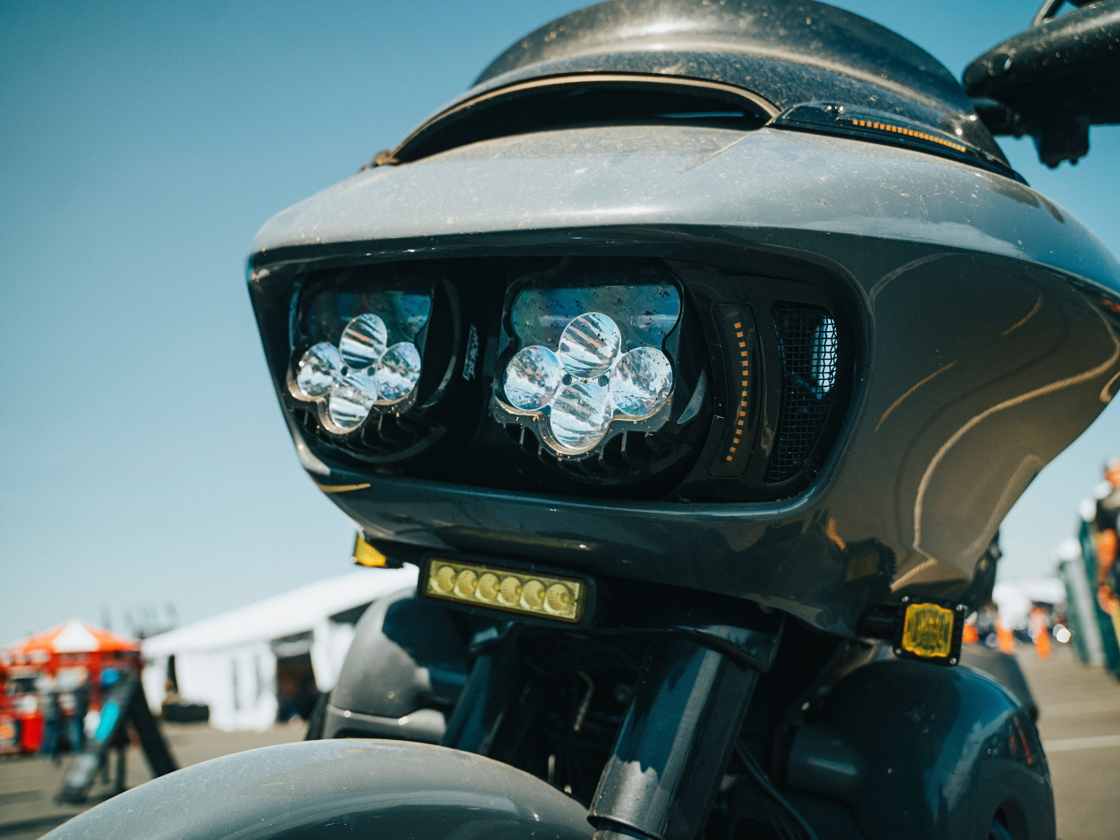 SHARK DEMON® 2 PERFORMANCE LED HEADLIGHT KIT FOR ROAD GLIDE MOTORCYCLES