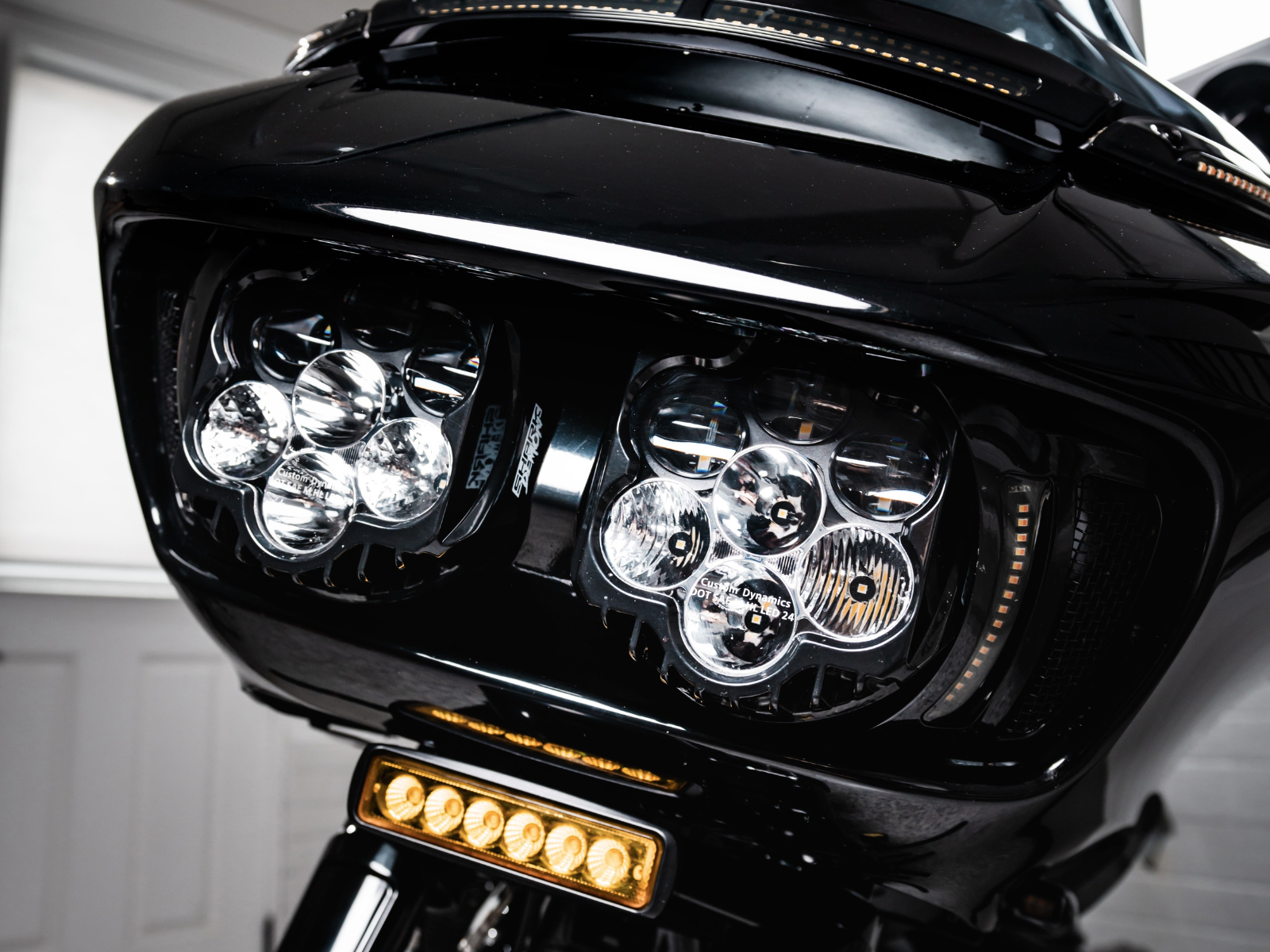 SHARK DEMON® 2 PERFORMANCE LED HEADLIGHT KIT FOR ROAD GLIDE MOTORCYCLES
