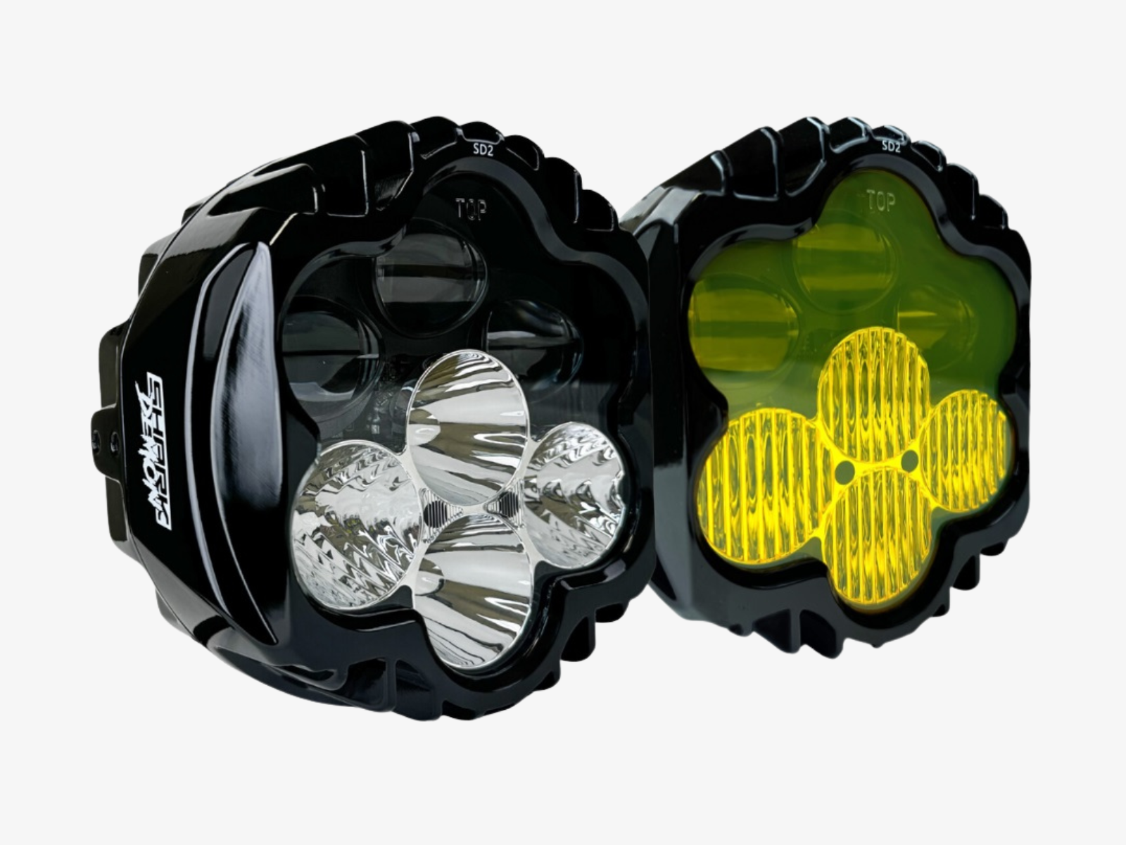SHARK DEMON™ HEADLIGHT + FOG LAMP COMBO KIT FOR ROAD GLIDE