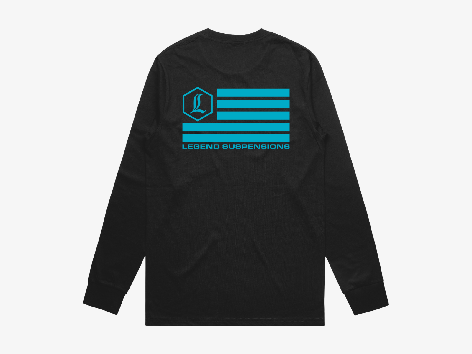 TEAL FLAG LONG SLEEVE