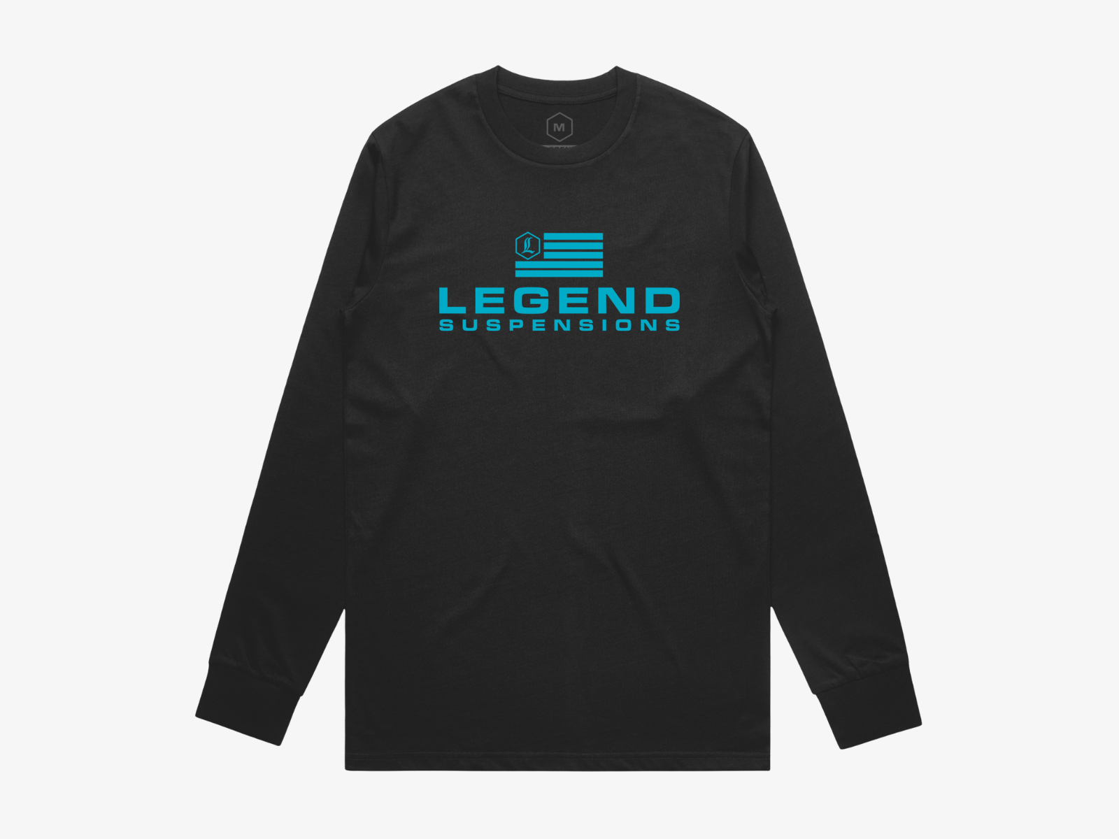 TEAL FLAG LONG SLEEVE