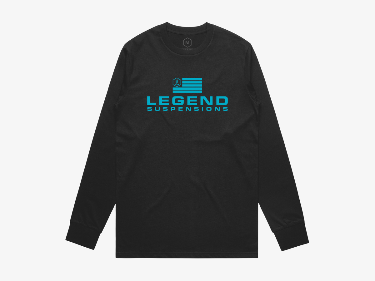 TEAL FLAG LONG SLEEVE